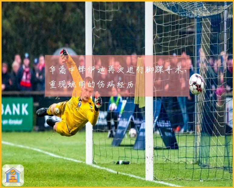 华裔中锋伊迪再次进行脚踝手术，重现姚明的伤病经历