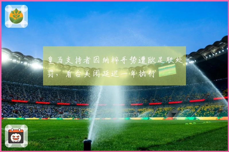 皇马支持者因纳粹手势遭欧足联处罚，看台关闭延迟一年执行